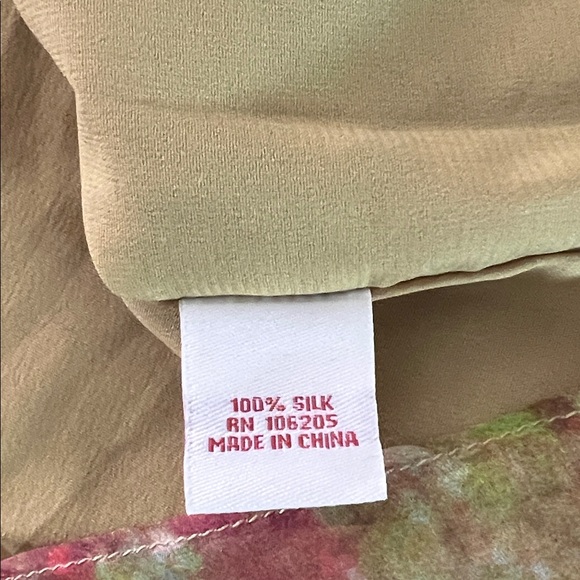 Sundance green floral silk sleeveless dress - Picture 10 of 10